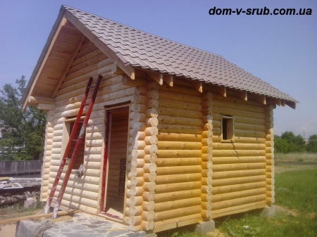 Log buildings under construction_114