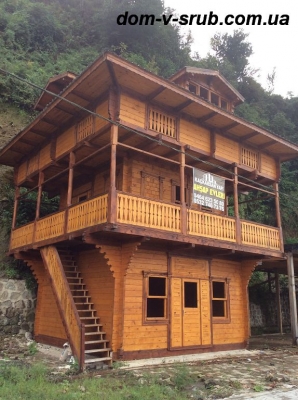 Log buildings under construction_53