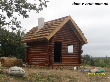 Log buildings under construction_7