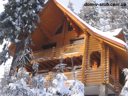 Log buildings under construction_92